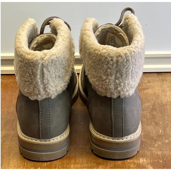 SONOMA Womens Gray Stone 11M Echidna Sherpa Cuff Hiking Ankle Boot - Picture 9 of 10